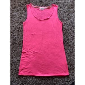 Tank top in shade pink